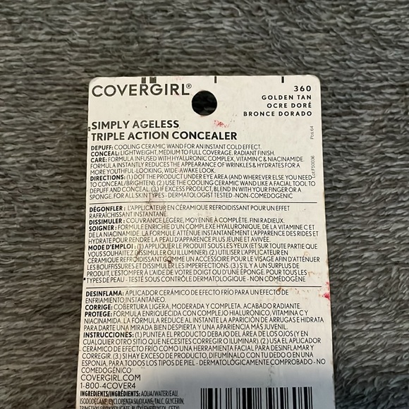 NWT Covergirl Simply Ageless Concealer 360 golden tan - Picture 5 of 6